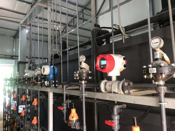 電磁流量計現場應用